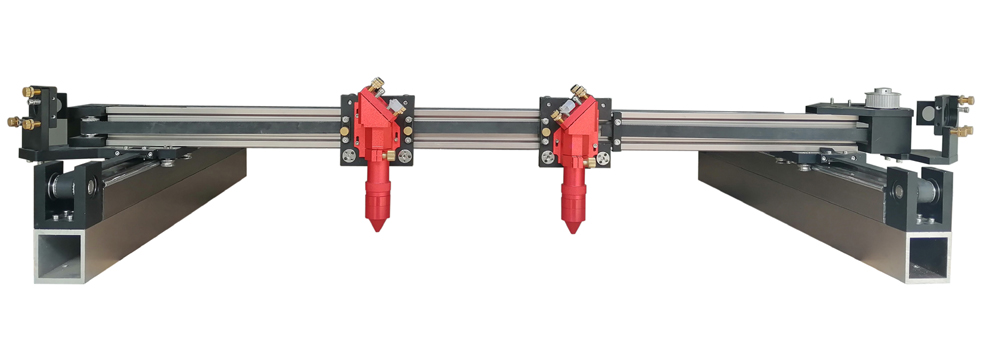 Double-heads-xy-linear-guides