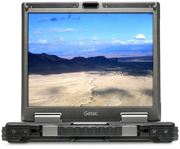 GETAC B300 强固型加固笔记本 4:3高亮度触摸显示屏   1400nit