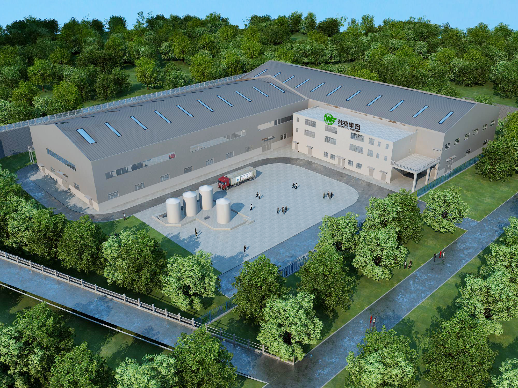 瓮福集团2万吨年电池级无水磷酸铁产业化