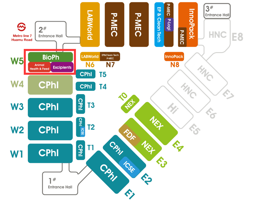 Waiting for you at 2018 CPhI China!