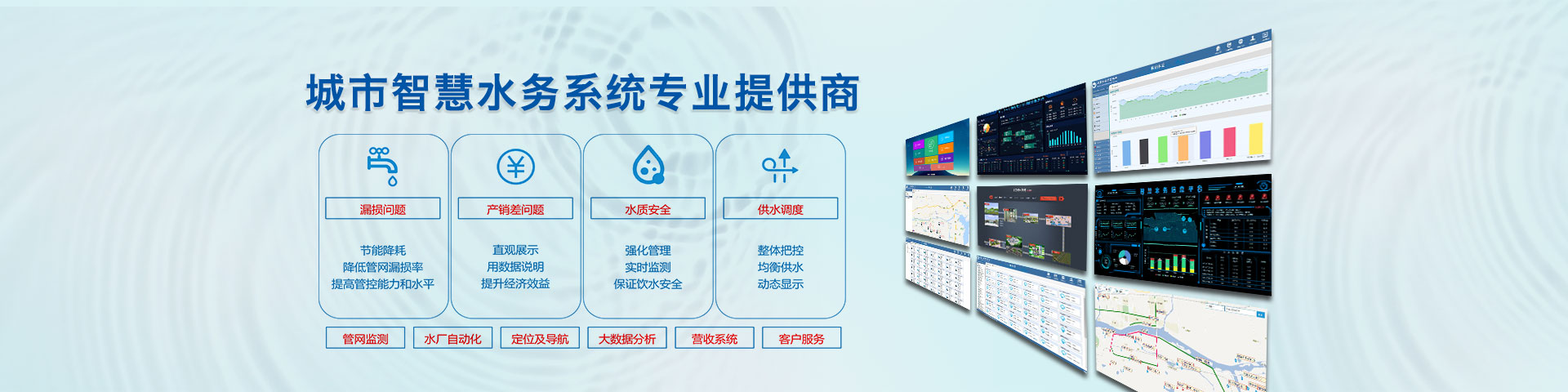智慧水務系統 水務信息化平臺