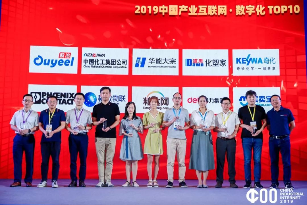 2019中國產業互聯網·數字化TOP10第3名