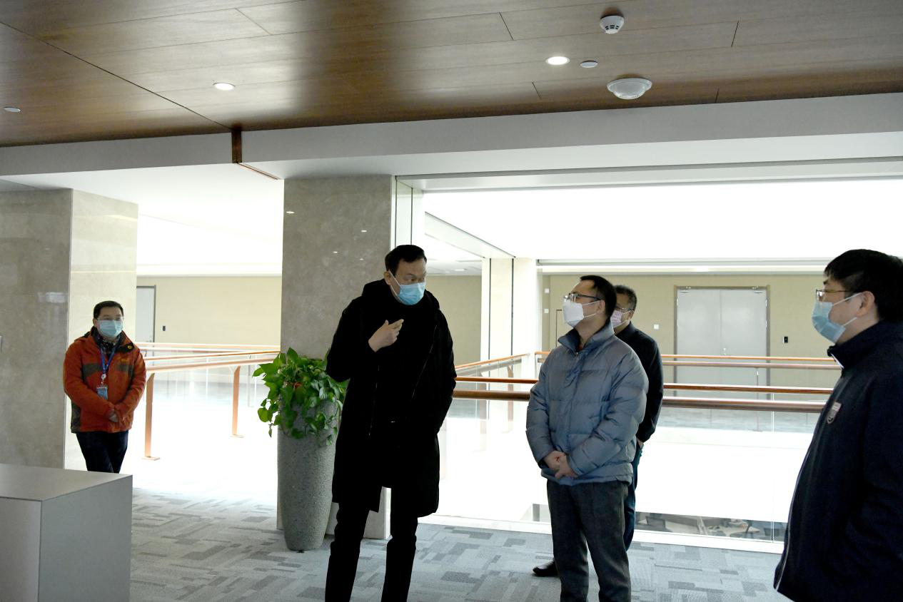 能交公司执行董事、党委书记吴永钢 调研指导新能泰山、上海电商复工防疫工作