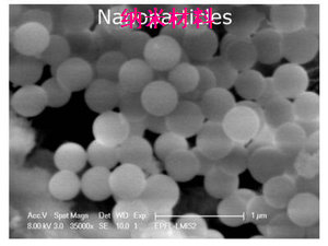 球形纳米材料