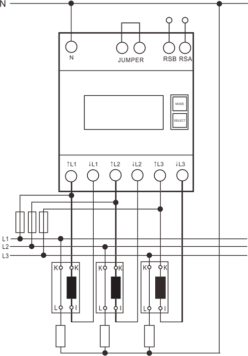 DSZ14WDRS-3X5A電氣連接圖