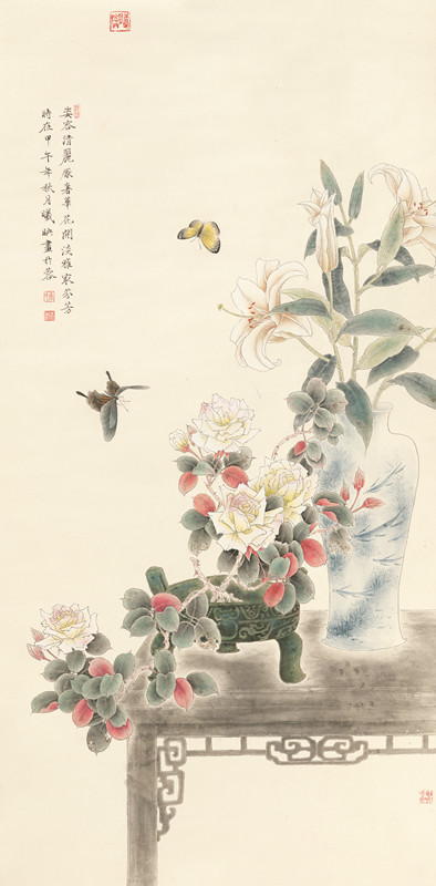 李曦映《花开淡雅醉芬芳》