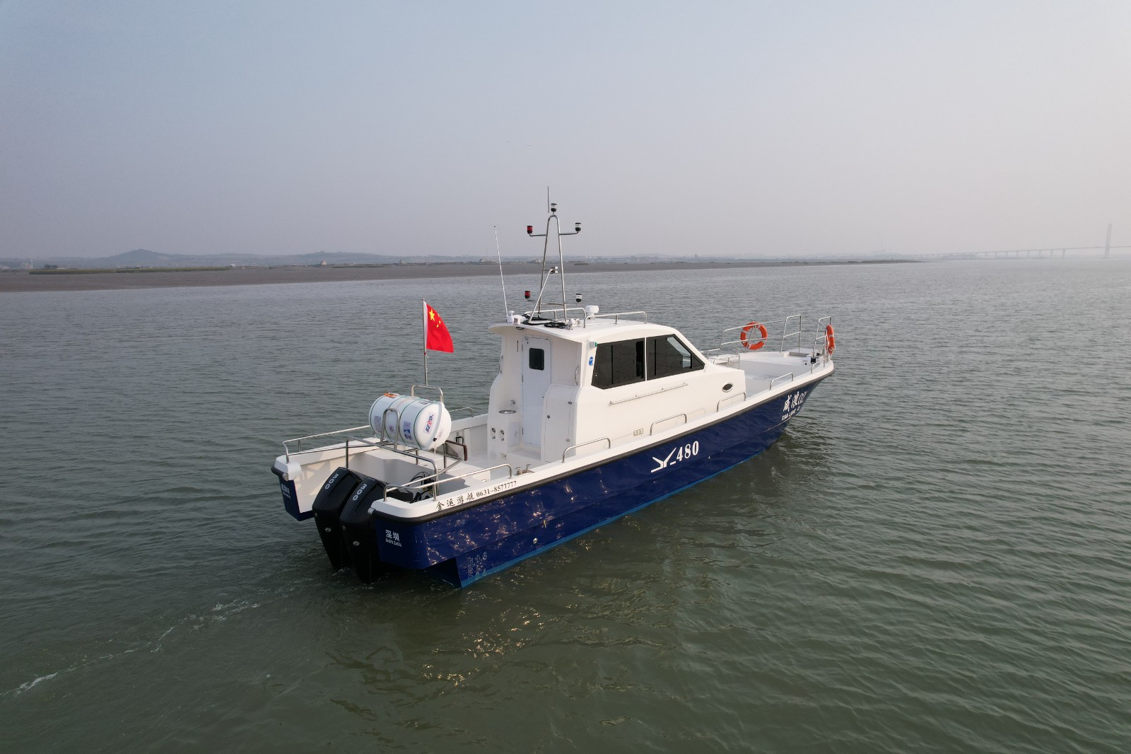 海钓艇7.5米全铝合金艇-烟台宝的快艇有限公司