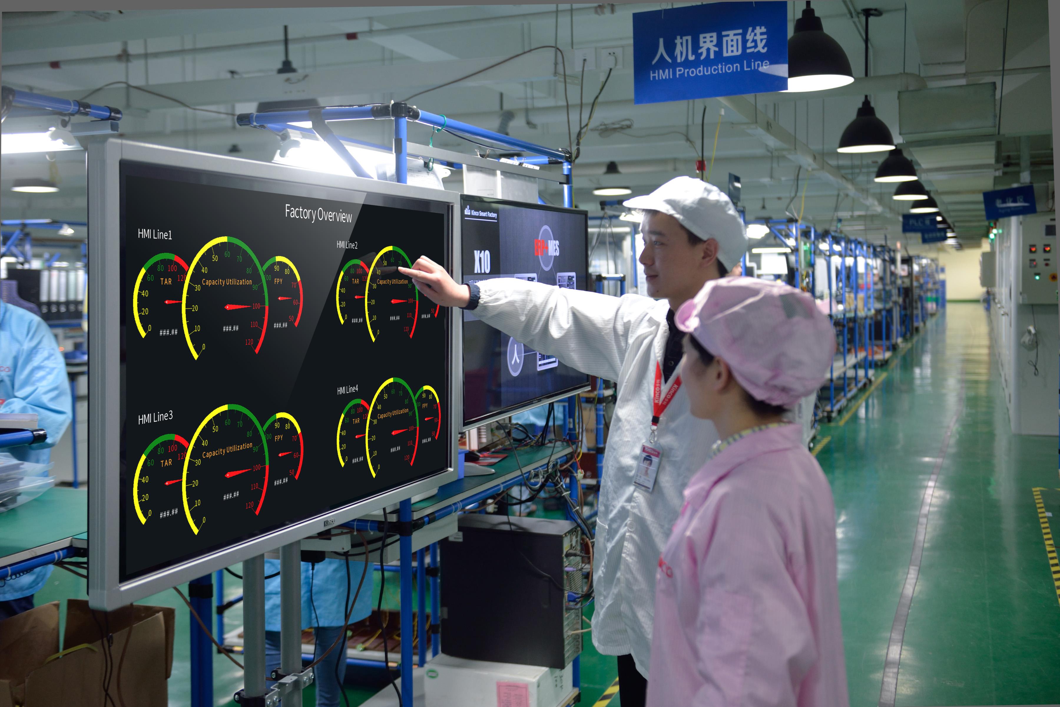 Kinco轻数字化生产线，助你轻松开启数字化生产管理