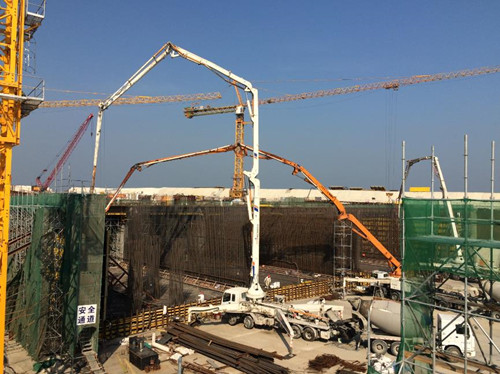 成都混凝土浇筑案例