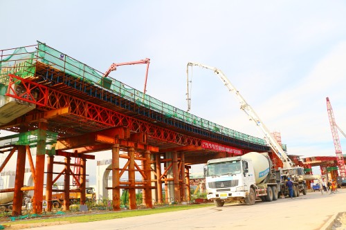 山东泵管施工案例