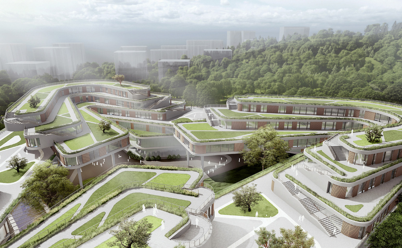 西部（重庆）科学城含谷学校概念设计