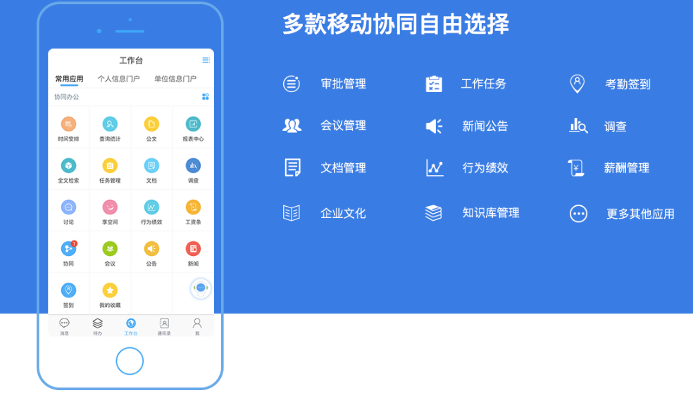 多款移动自由协同