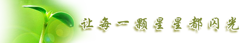 让每一颗星星都闪光