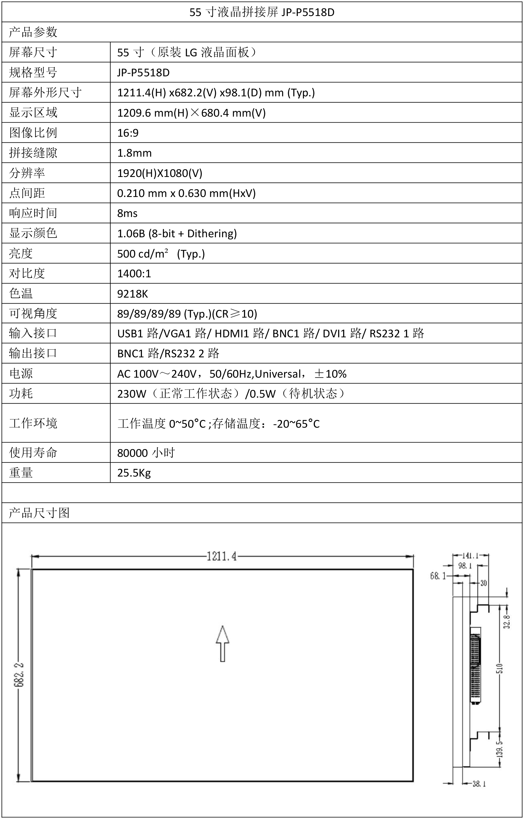 JP-P5518D