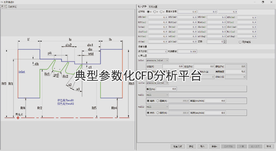 典型结构参数化CFD分析平台主要用于快速实现典型模型的CFD快速分析。