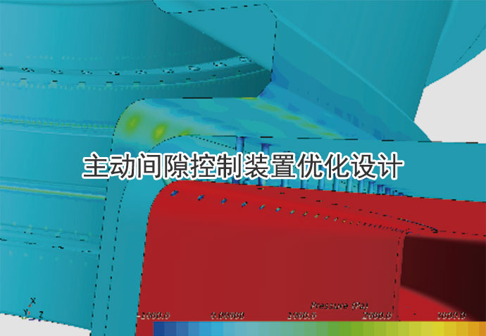 主动间隙控制装置是控制由于温度变化造成的涡轮动叶叶尖与涡轮外环内壁之间的径向间隙的控制技术与结构。