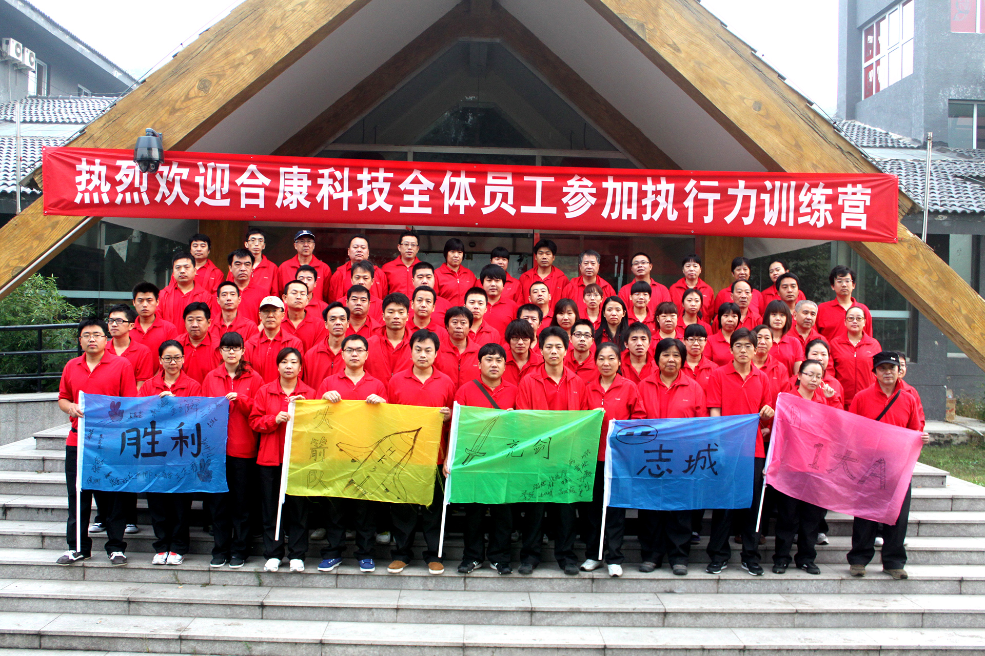 2012年北京合康执行力训练营合影