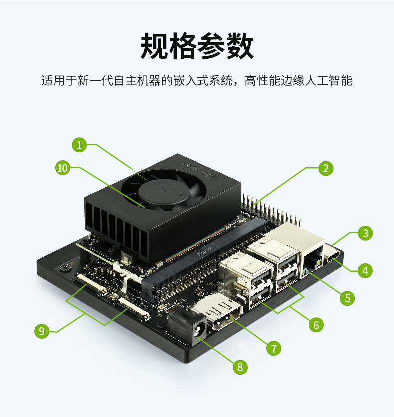 NVIDIA Jetson Orin Nano Developer Kit 创乐博官方网站