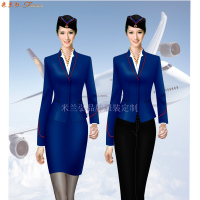 「北京空姐服定制」航空公司空姐服新款套装图片_价格_厂家-3