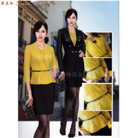 北京高端職業裝定制品牌-米蘭弘公司設計制作職業裝新款女裝圖片-5
