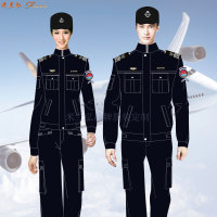 航空10式安檢服訂制_09夾克安檢服定做_陜西量身定制機場安檢服