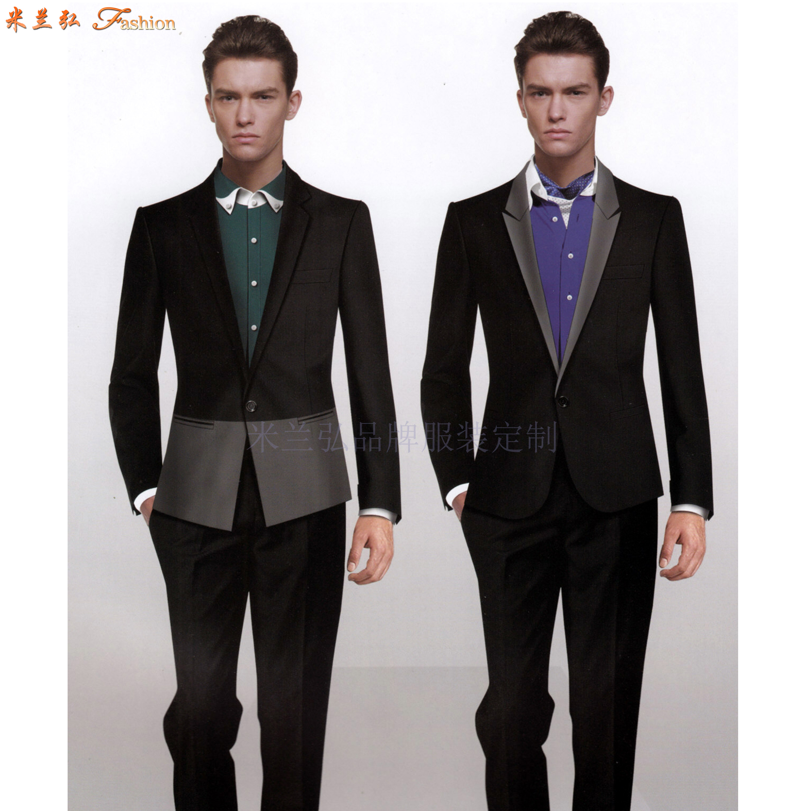男士職業裝-性價比高職業裝定做-米蘭弘服裝-2