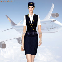 「女装空姐服定做」定做空姐服厂家-米兰弘品牌服装-2
