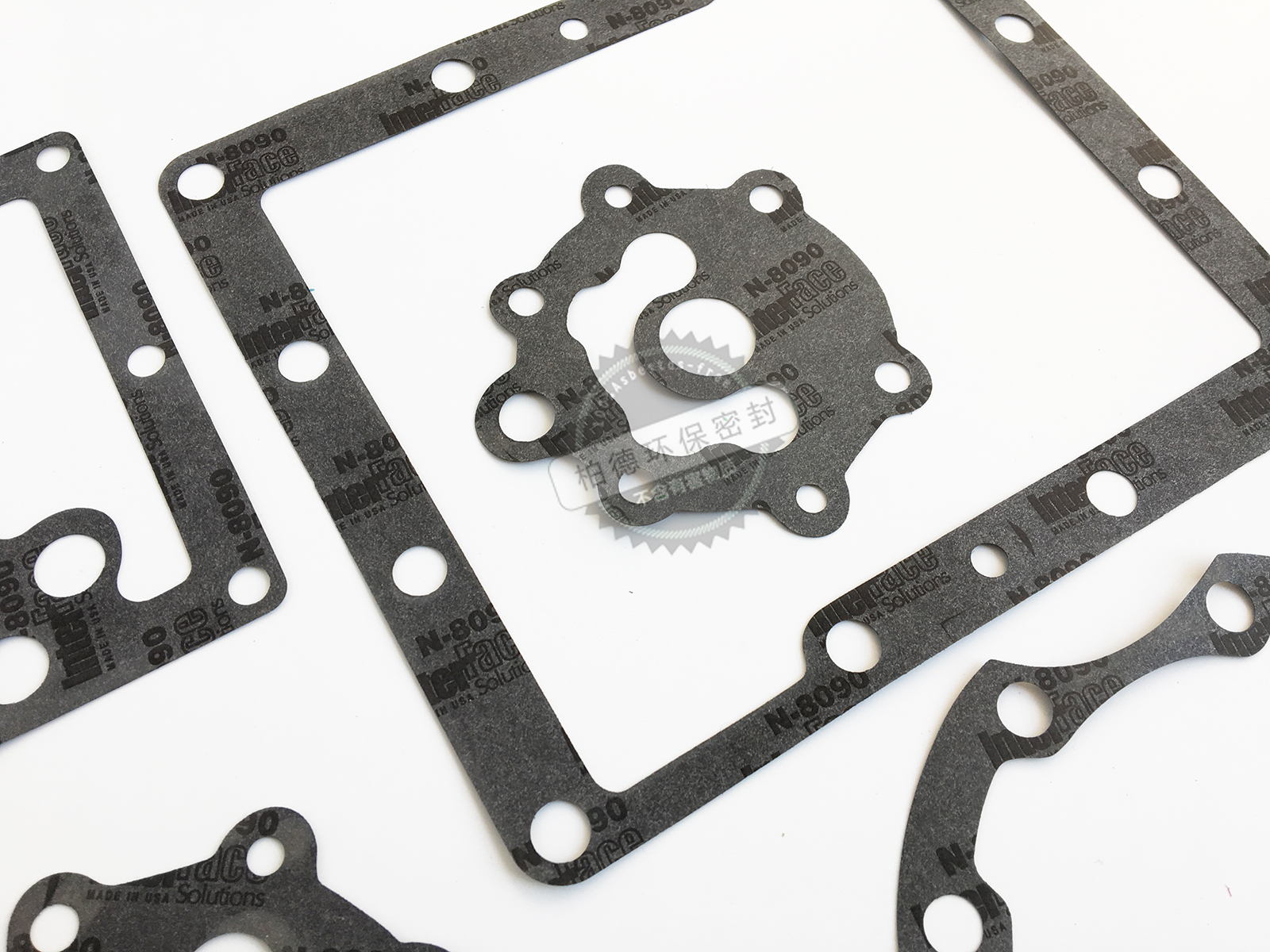 Interface通机密封垫片小汽油机用无石棉密封纸垫N8092，8090 柏德密封垫片，非石棉垫，无石棉板，耐油纸垫，耐高温密封垫，耐腐蚀垫片
