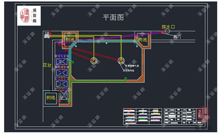 溪留锦楼顶阳台鱼池过滤系统设计施工(四川成都何总)