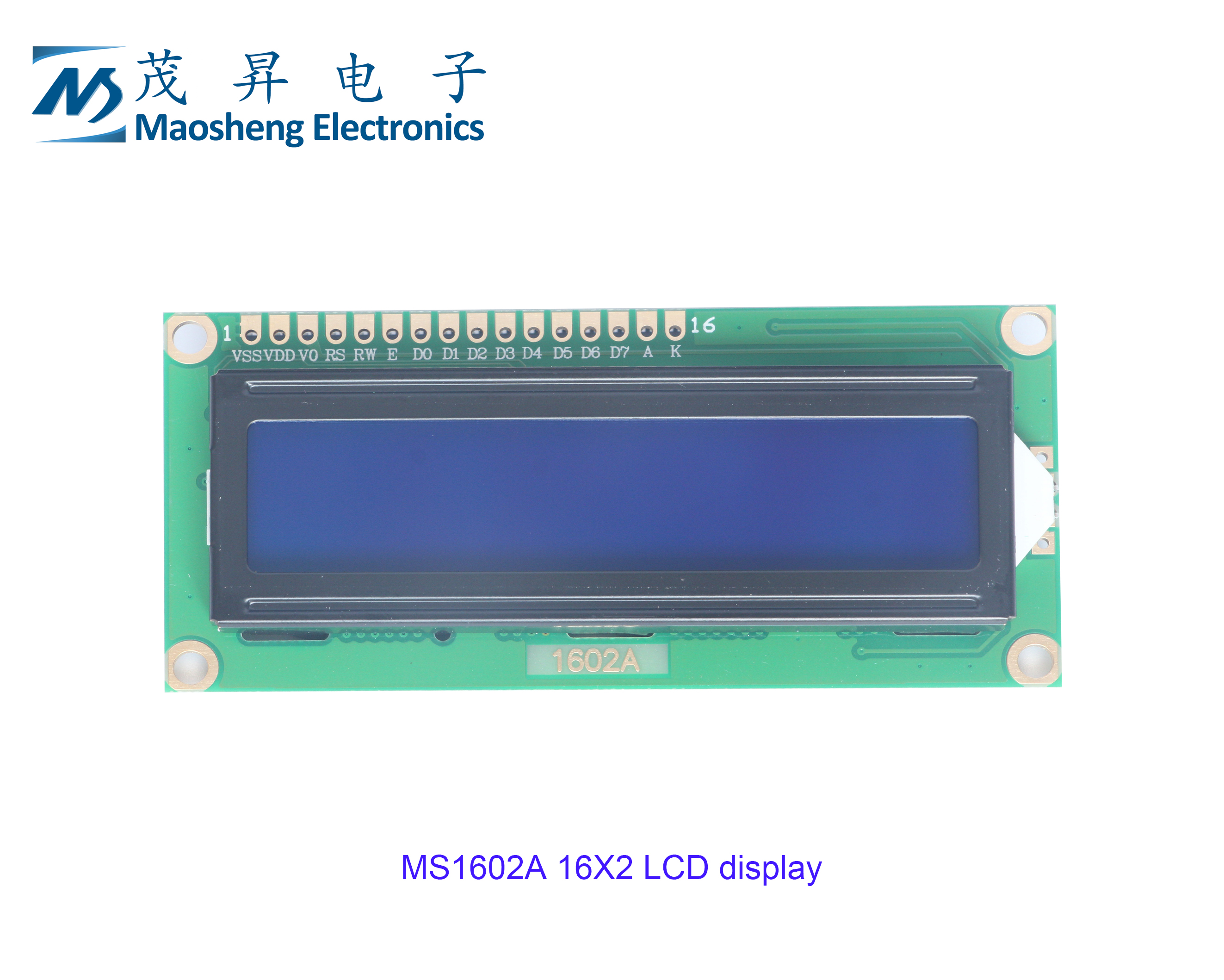 1602A 16X2 LCD display