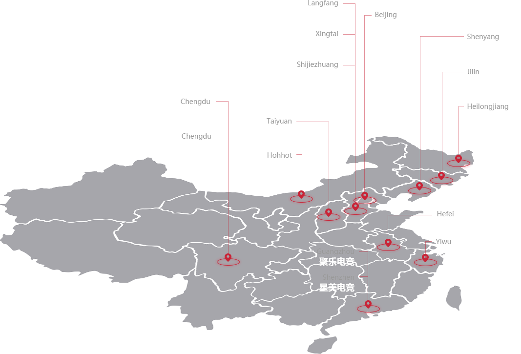 Tournament Regions in 2019