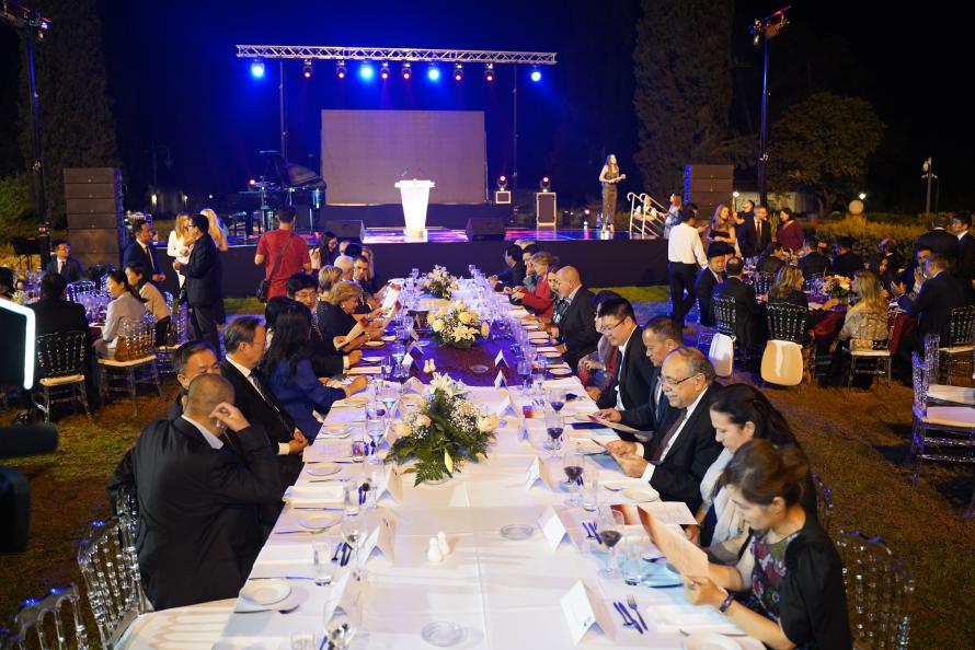 金准资本受邀参加塞浦路斯总统府晚宴现场