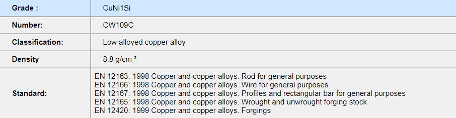 CuNi1Si-1