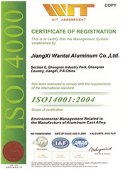 ISO14001:2004认证