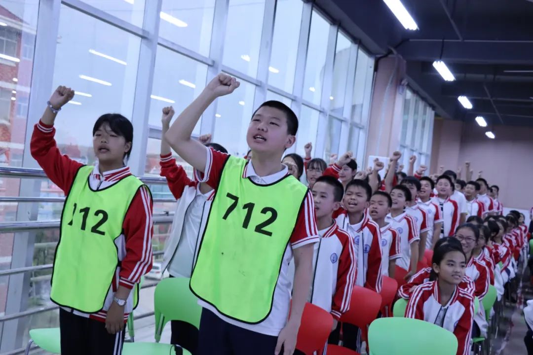 初中部月考交出这样的答卷国科共青城实验学校