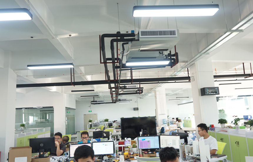 敞开式办公场所项目-深圳式某上市科技公司案例