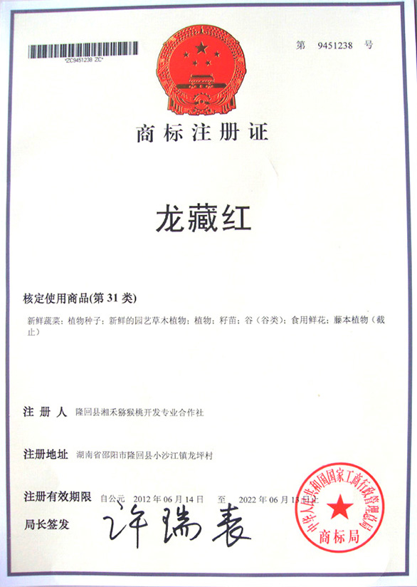 新建文件夹-龙藏红商标证