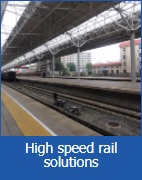 High speed rail solutions