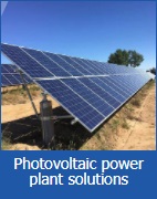 Photovoltaic power plant solutions