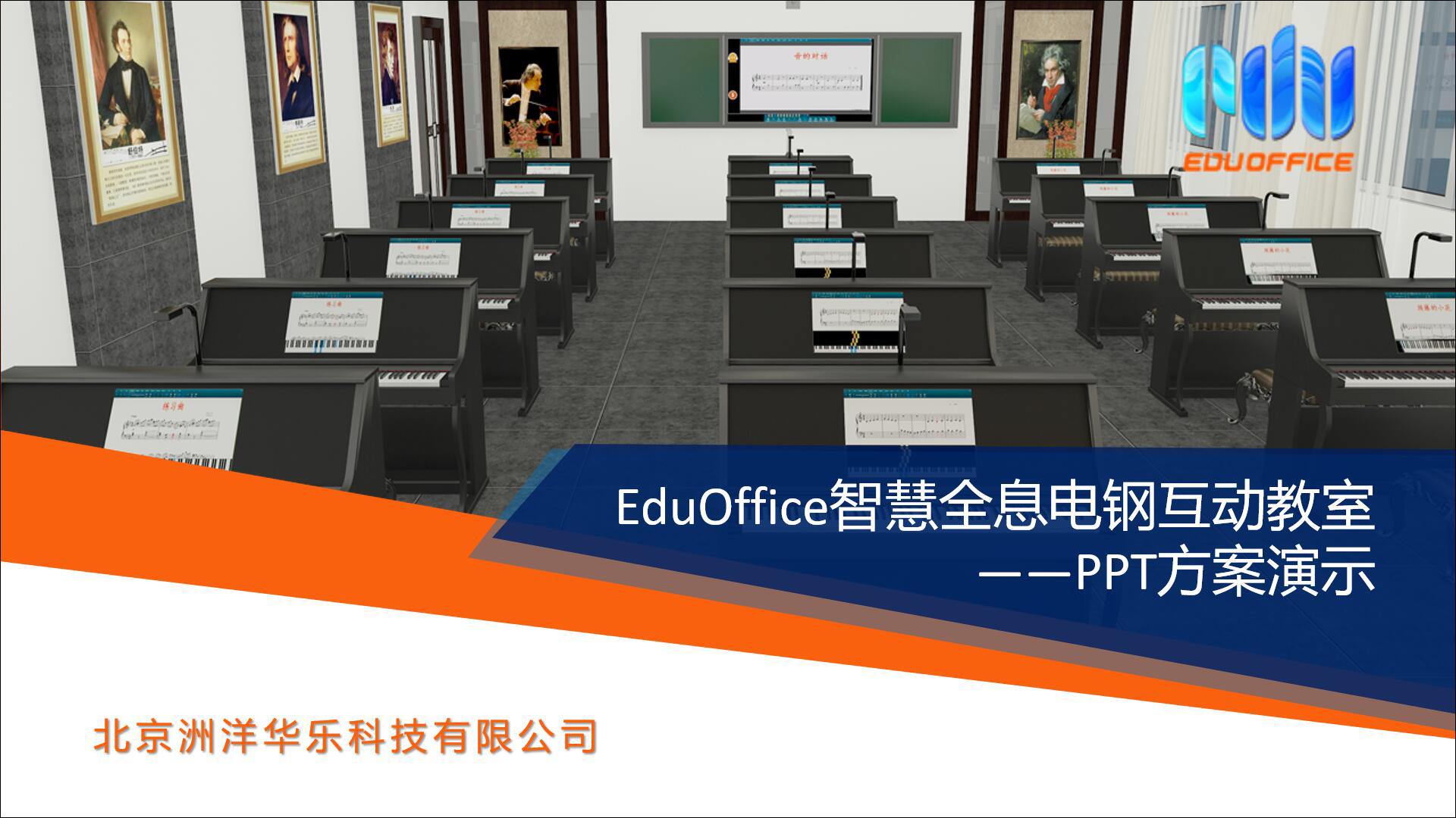 EduOffice智慧全息电钢互动教室-方案介绍