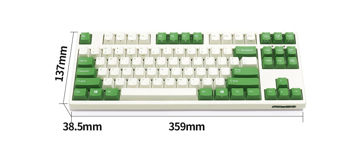 双绿白上尺寸