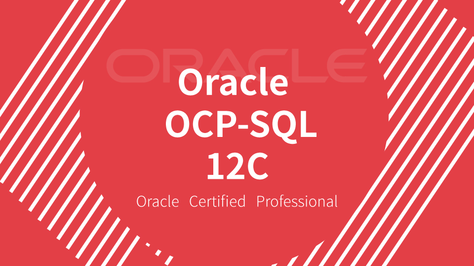 Oracle OCP-SQL 12C