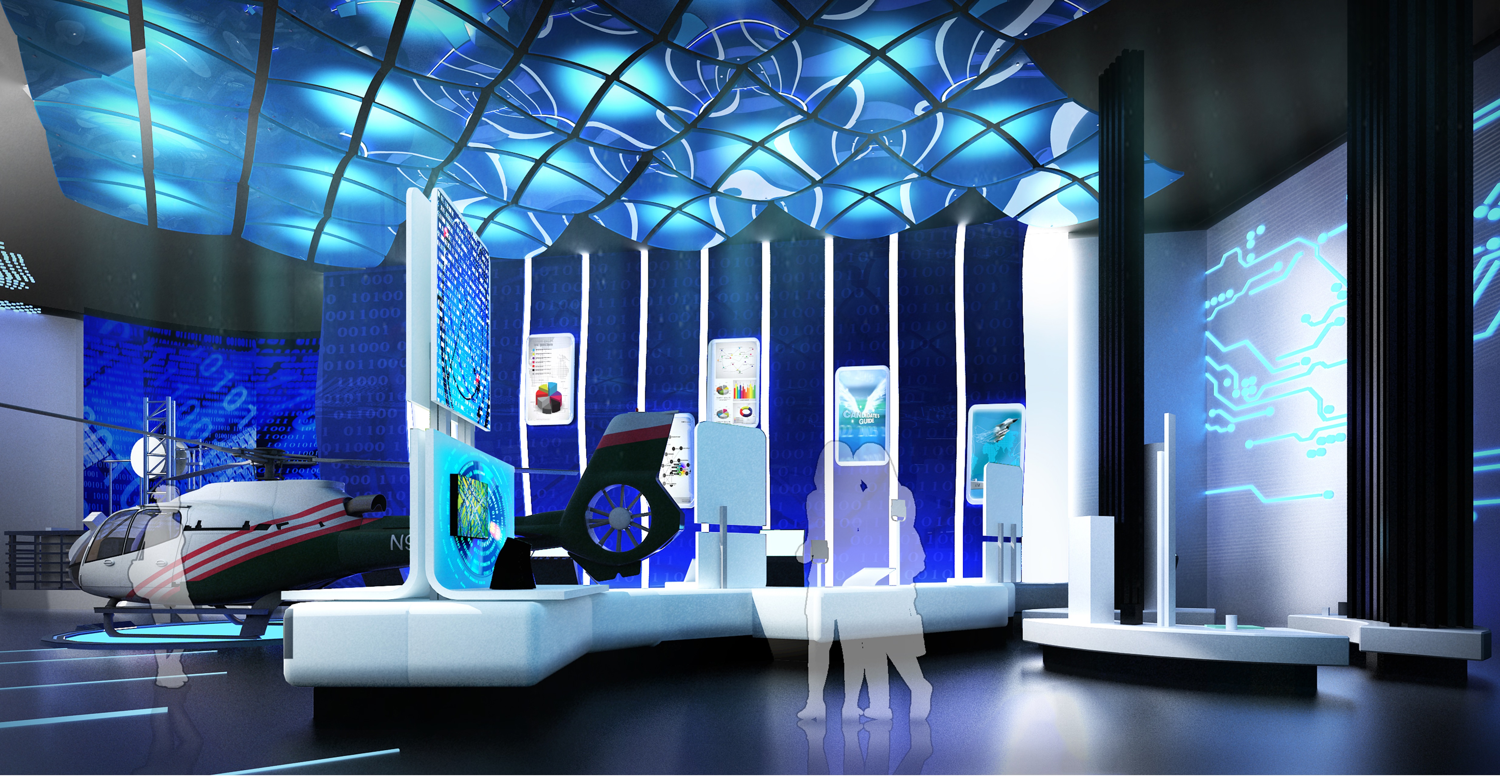 科技生活展馆设计 ( 3000㎡ )-上海威雅展览展示有限
