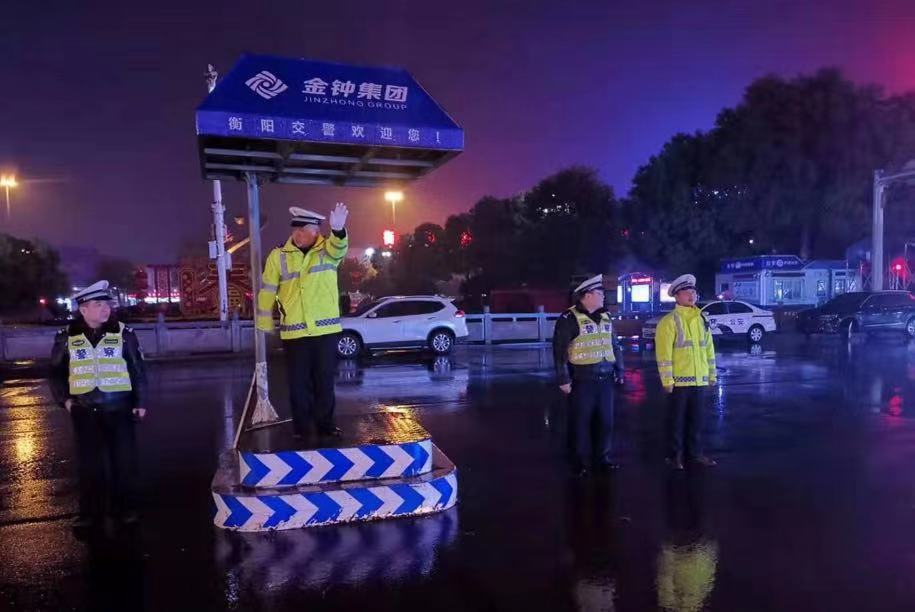 珠晖,大队,圆满完成,2021,年春运,道路交通, . 珠晖大队圆满完成2021年春运道路交通 安全保卫工作