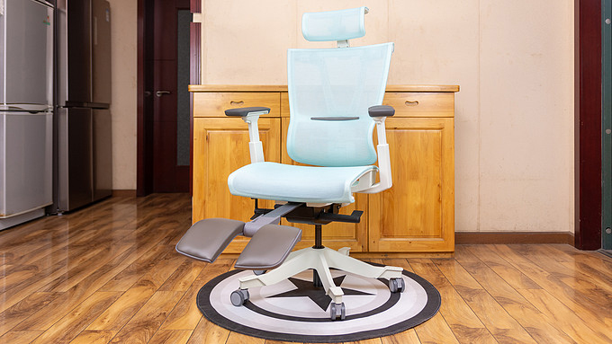 前倾不累腰,横躺可伸腿:达宝利D6人体工学网布椅测评-20200319_104750_130