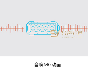 音响产品MG动画