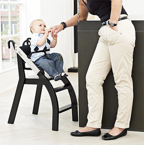 人性化的儿童高椅为父母添一份省心
