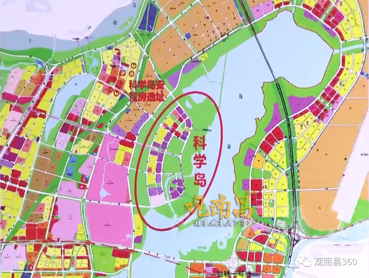 南昌瑶湖科学岛用地规划曝光地铁34号线远期将延伸