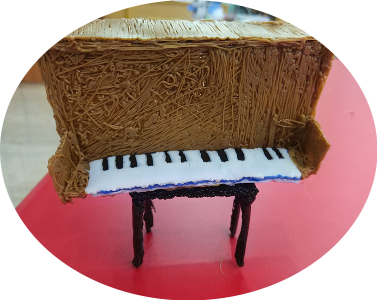 《钢琴》3D打印作品