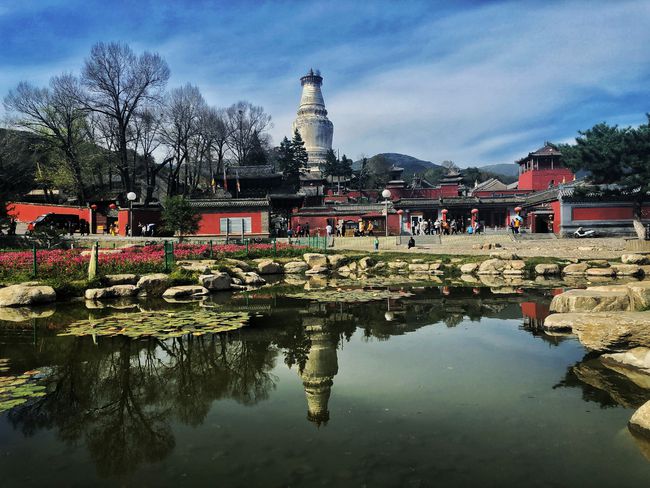 图为忻州市五台山风景名胜区 郭耀斌/摄